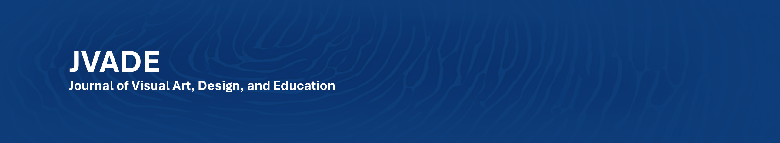 Logo Journal of Visual Art and Design Education